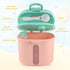 Accmor 12.7oz/360g Baby Formula Dispenser On The Go, Portable Milk Powder Formula Dispenser with Scoop,Formula