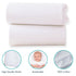 CLAIR DE LUNE 2 CL3029 Baby - x Fitted Cotton Jersey Interlock Cot Bed Sheets White