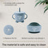 Tiny Tastes 10-Piece Set Silicone Baby Feeding BPA-Free, Spill-Proof Suction Plate, Bowl, Bib, Snack Cup & Utensils |