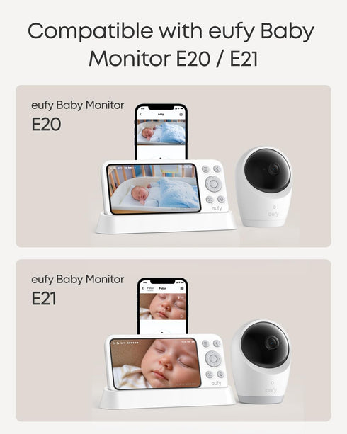 eufy Security E20 E21, Baby Monitor Charging Base, Compatible with eufy Baby Monitor / Charging