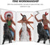 NUOBESTY Indian Model Figures - 8 Pieces Horse Riding Plastic Indians Figurines Playset