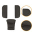 DYNWAVE Baby Stroller Shoulder Cover Seat Belt Protector with Crotch Pad, Universal Soft Seat Belt Cover for Kids, Car