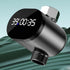 CNANRNANC LED Digital Shower Temperature Display, Waterproof Shower Thermometer,Water Temperature Sensor Gauge