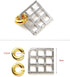15 Pcs Brain Teaser Metal Puzzle, Unlock Interlock IQ Test Game, Magic Trick Toy Gift for Kids and Adults