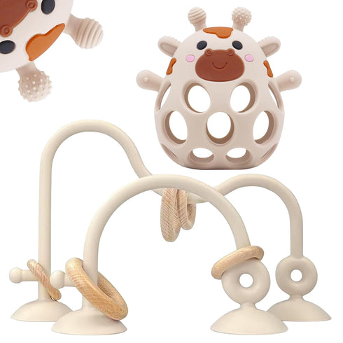 Baby High Chair Toys Teething Chew - Baby Table Toys, High Chair