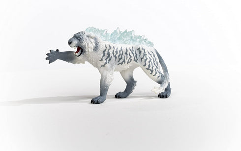 Schleich Eldrador Creatures Mythical Ice Tiger Action Figure - Durable Toy for Boys and Girls, Gift for Kids