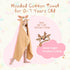 Cozy, Children(50"x30") Style Quarters Brown Elk Hooded Towel for Kids Soft, Absorbent Cotton, Embroidered Baby Bath