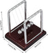 Estink Balance Pendulum Ball, Newton's Balance Balls Physics Science Metal Desktop Decoration Toy for Stress Relief