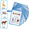 Animals Learning Flashcards, High Frequency Words for Kindergarten to 1st Grade, ESL Teaching Materials