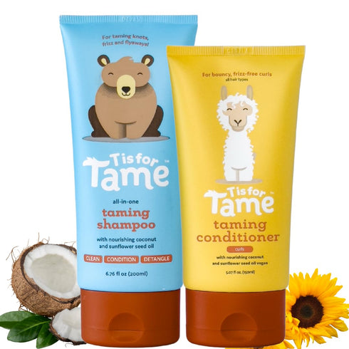 T is for Tame - Baby Shampoo & Conditioner for Curls Bundle
