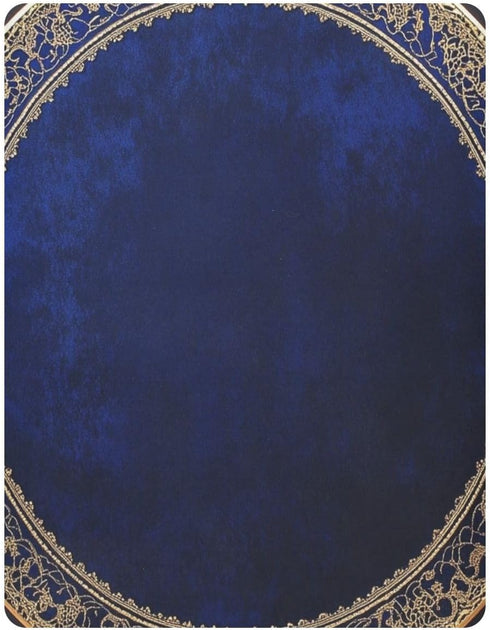 KJIZMO Deep Blue Velvet (1) Fitted Crib Sheets Soft Crib Sheet Fits Standard