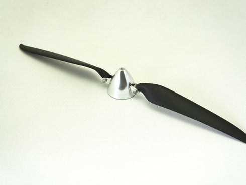 Viloga RC Plane Folding Propeller 15.59.5 inch w/Spinner Size D43H38mm, and Motor Shaft