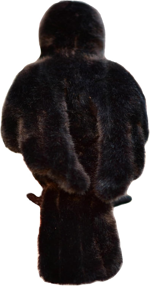Realistic Crow Plush Toy, Cute Black Raven Stuffed Animal Doll, Soft Raven Bird Plush, Kids Birthday Gift Decor