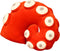 Octopus Tentacles Plush Pillow, Stuffed Animal Gift for Kids Adults (17.7 * 13.7in, Red)