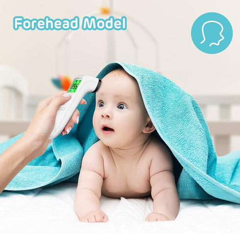 Thermometer for Adults - No-Touch Baby Thermometer, Infrared Digital for Kids, Accurate Reading with Fever Alarm