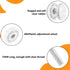 4 Pack Baby Gate Threaded Spindle Rod M10 (10mm) - Screw Replacement Hardware for Pressure Mounted Safety Gates