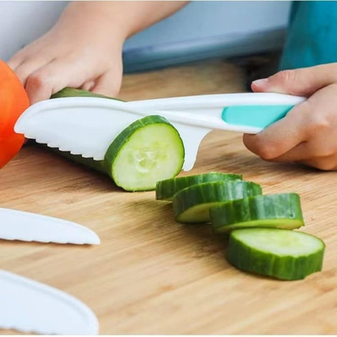 23 Set Sets, Set Pcs Kids Knife for Real Cooking, Montessori Kitchen Toys for Toddlers Kids Cooking Toddler Knife