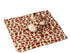 CREVENT Soft Plush Animal Face Security Blankets | Great Gifts for Birthday & Baby Shower (Brown Giraffe)