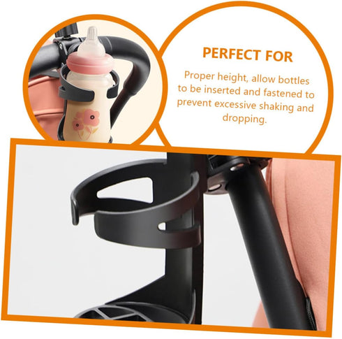 Versatile Wheelchair Cup Holder - Fits Strollers, Walkers, and More