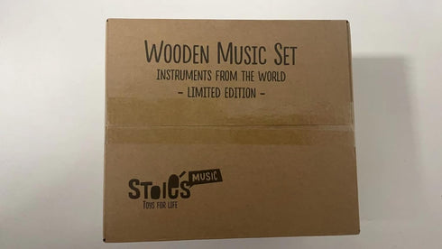 STOIE'S Wooden Musical Instruments for Kids Ages 5-9, Montessori Baby Musical Instruments for Toddlers 3-5