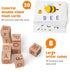 Coogam Spelling Games - Wooden Matching Letters Toy with Flash Cards, Montessori ABC Learning Puzzle Gift for Kids