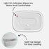 Lulyboo Warm Wipe Dispenser - Baby Wipe Warmer with Adjustable Temperature, Quick-Heating, Soft Silicone Cover