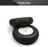 Fielect 4 Inch RC Model Airplane Super Light Sponge Tire Tail Wheel Tire and Wheel Sets, 2 Pcs
