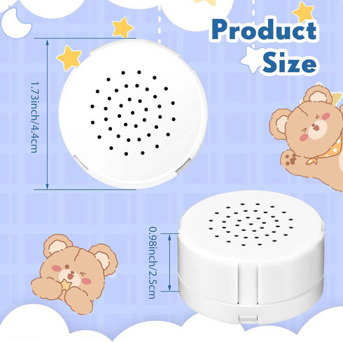 Handepo 6 Pillow(20 Pcs White Sound Recorder Voice Recorder Music for Stuffed Animal Toy Recording Device Recordable