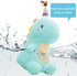 VHYHCY Cute Dinosaur Stuffed Animal Plush Toy, Soft Dino Plushies for Kids, Blue, 13.8 Inch