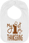 Aiden's Corner Handmade Baby Holiday Bibs, Baby Boy And Girl First Thanksgiving Bibs