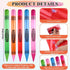 craftshou 20 42" Supplies,5 Pcs Tall Inflatable Crayons Large Blow up Crayons Jumbo Decorations Giant Prop for Birthday