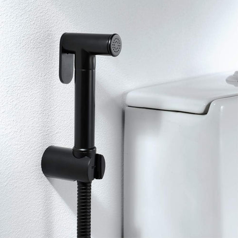 XKHLQLPEF Set Bidet Sprayer with Single Cold Water Brass Portable Cloth Diaper Washer Shower Sprayer Wall Mounted