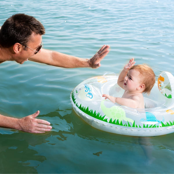 Swimava G3 Baby Swim Seat Ring (Age 6-36 Months), Inflatable Swimming Float,