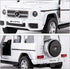 1:36 Scale Benz G63 Car Model for Kids, Alloy Pull Back G Wagon Toy Car for Toddlers Gift (White)