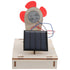 House Fan 3 Sets Fan for Home, Wooden Solar Model Educational Science Kit