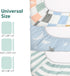3 Pack Pack The Peanutshell and Play Mattress Sheets, Celestial Mini Crib Sheets Fitted, N Play Sheets for Graco, Dream
