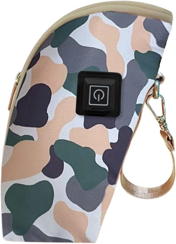 DYNWAVE Kids Warmer Bag Portable for Newborn Zipper Closure Insulated Sleeve Adjustable Temps