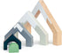 Set 3+ Tender Leaf Toys - Mountain Pass Stack - Stacking Train Tunnel Toy for Children - Develop Fine Motor Skills