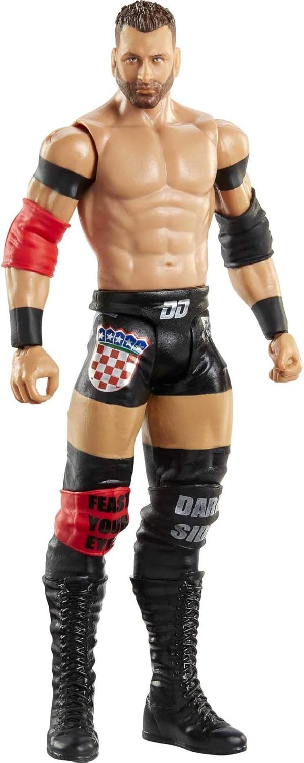 WWE Dominik Dijakovic Action Figure, 6-in Posable Collectible for Ages 6 and Up
