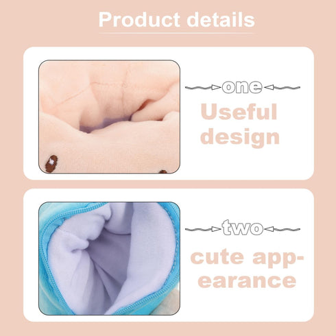 Cute Stuffed Animal Milk Bottle Holder Sleeve for Infants
