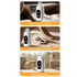 LAISANIM Compact Baby Bottle Warmer Multi Functional Fast Heating Portable Design for Parents on The Go Plastic
