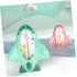 BESPORTBLE Bath Tub Thermometer Green PP Material Quick Accurate Temperature Gauge Cartoon Safe Bathing Essential