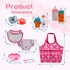 Linkyloop Set Playset set 3+ Baby Doll Accessories Magic Bottle - Doll Feeding Pretend with Disappearing Milk & Juice