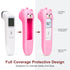 Zalcerin Cute Bear Silicone Thermometer Case Compatible with GoodBaby No-Touch Thermometer, Soft Anti-Drop Protective