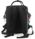 FHEDVBN Backpack Mummy Backpacks Daypack Teal Birds Musical Note Diaper Bag for Women Multifunction Waterproof for Mom