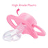 3 Pack Littleforbig Bigshield Generation-II Adult Sized Pacifier Overload Paci - Dark-Pink Medium-Pink Light-Pink