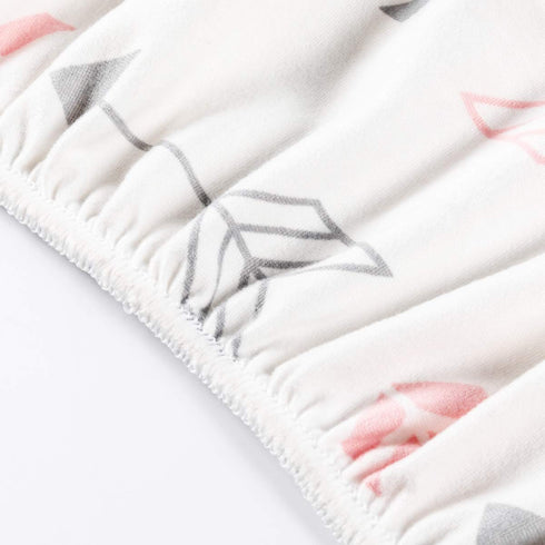 BROLEX Stretch Fitted Bassinet Sheet Set, 2 Pack Cradle Sheets for Bassinet Pad/Mattress, Unisex Boys Girls, Ultra