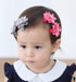 QandSweet 32 Pcs Rhinestone Flower Hair Clips, Safety Barrettes for Toddler Girls, Teens, and Women