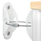 Furniture Anchors (6 Pack) for Baby Proofing, Anti Tip Furniture Straps, Securing 400 lbs, Metal White Earthquake Straps