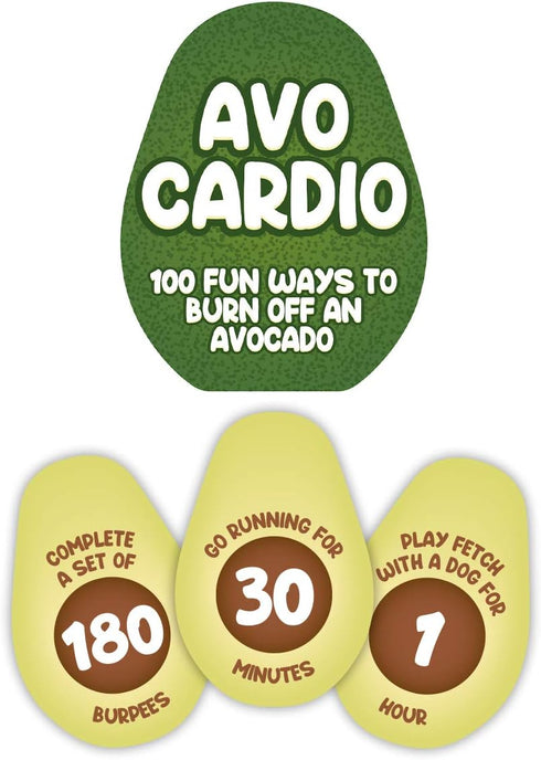 Gift Republic AVO-Cardio 100 Fun Ways to Burn Off an Avocado